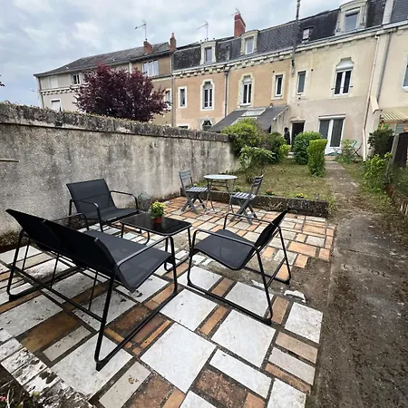 New York Avec Terrasse Et Jardin D'été I 5 Min Gare Lejlighed Châtellerault